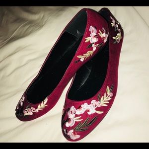 BONGO Floral Flats